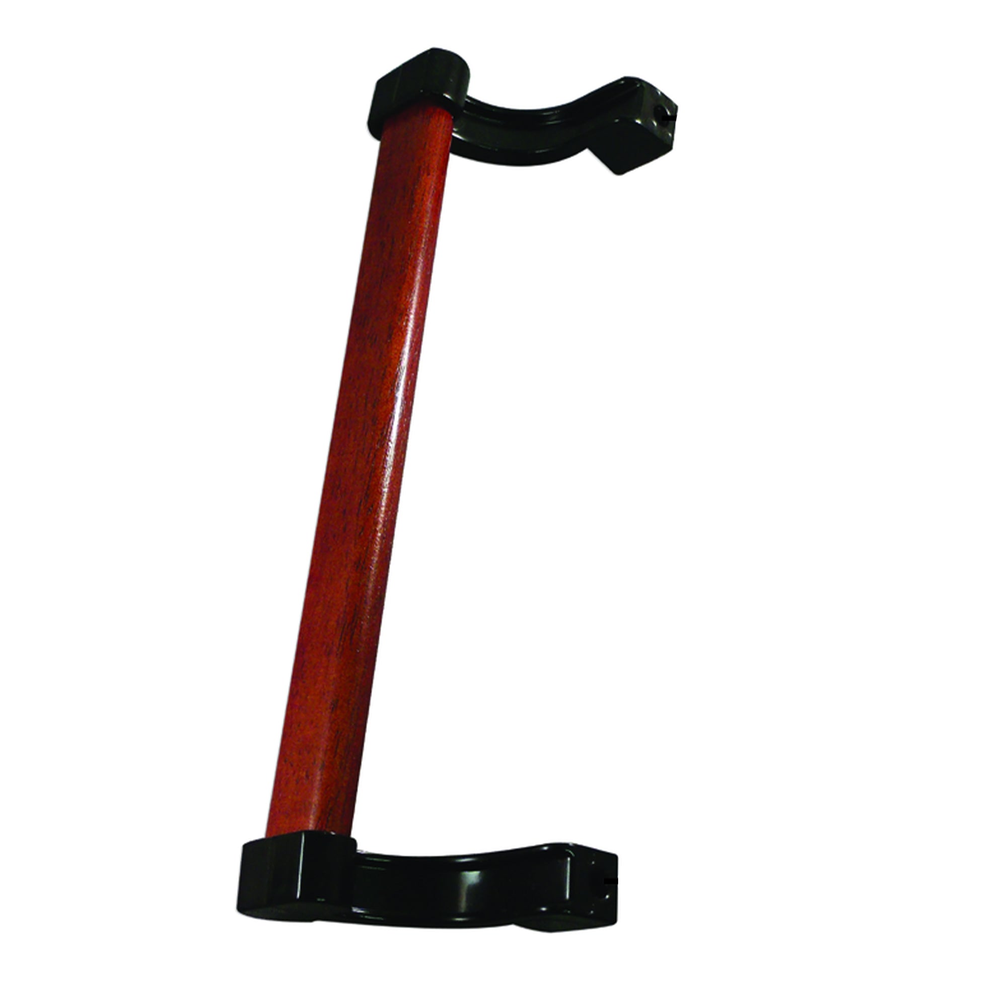 Sliding Patio Wood Door Handle with 8-1/2" Hole Spacing w/ Black Brackets - Garage and Sliding Door Hardware